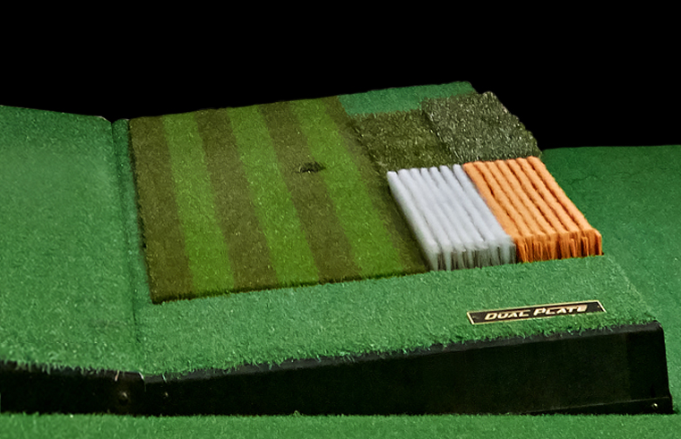 Golfzon’s different types of golfing mats for an outdoor golf simulator
